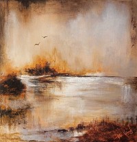 Aisha Mahmood, 24 x 24 Inch, Acrylic on Canvas, Abstract Painting, AC-AIMD-110